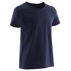 T-shirt enfant coton - Basique marine