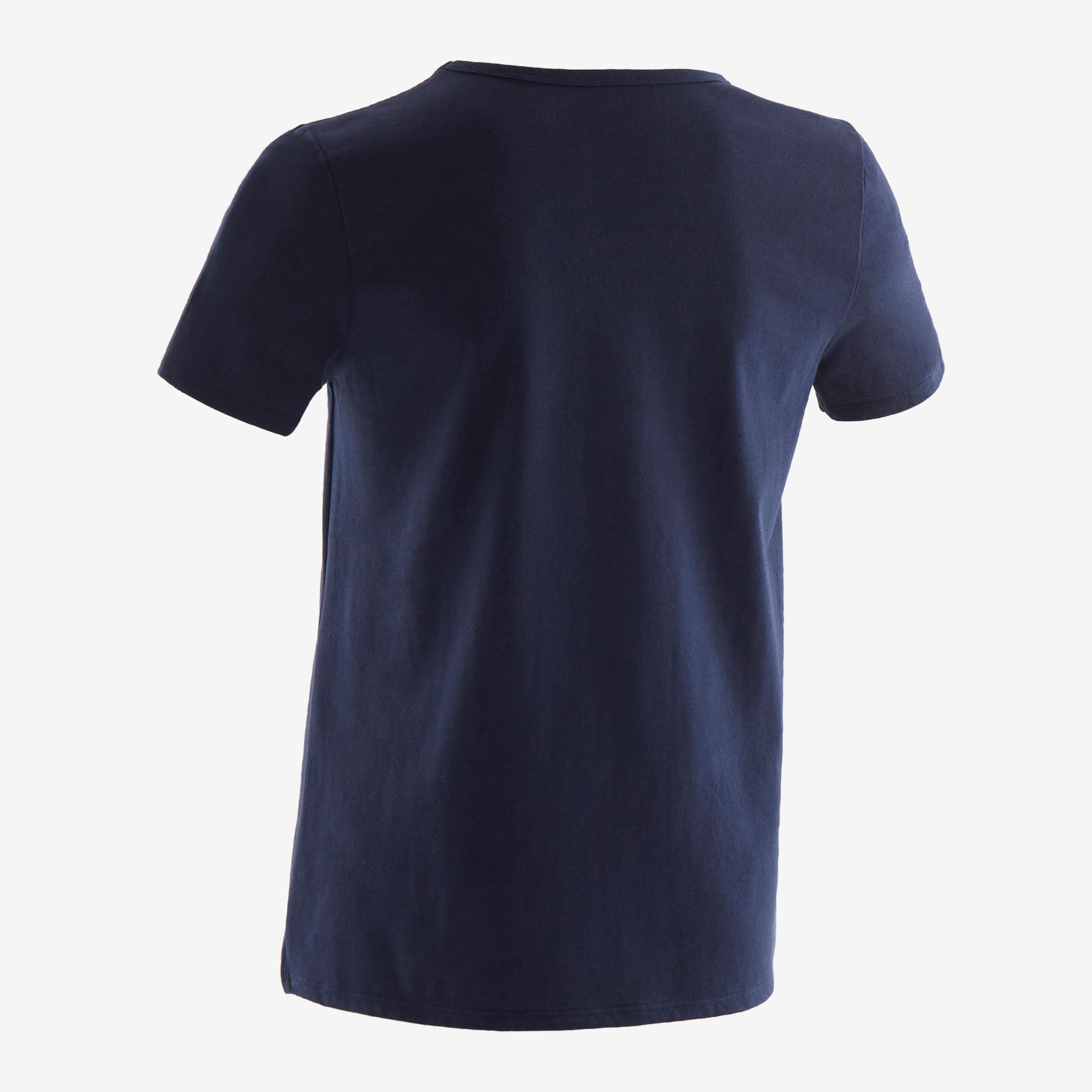 

Boys' Short-Sleeved Gym T-Shirt 100 - Navy -  By DOMYOS | Decathlon, Blue