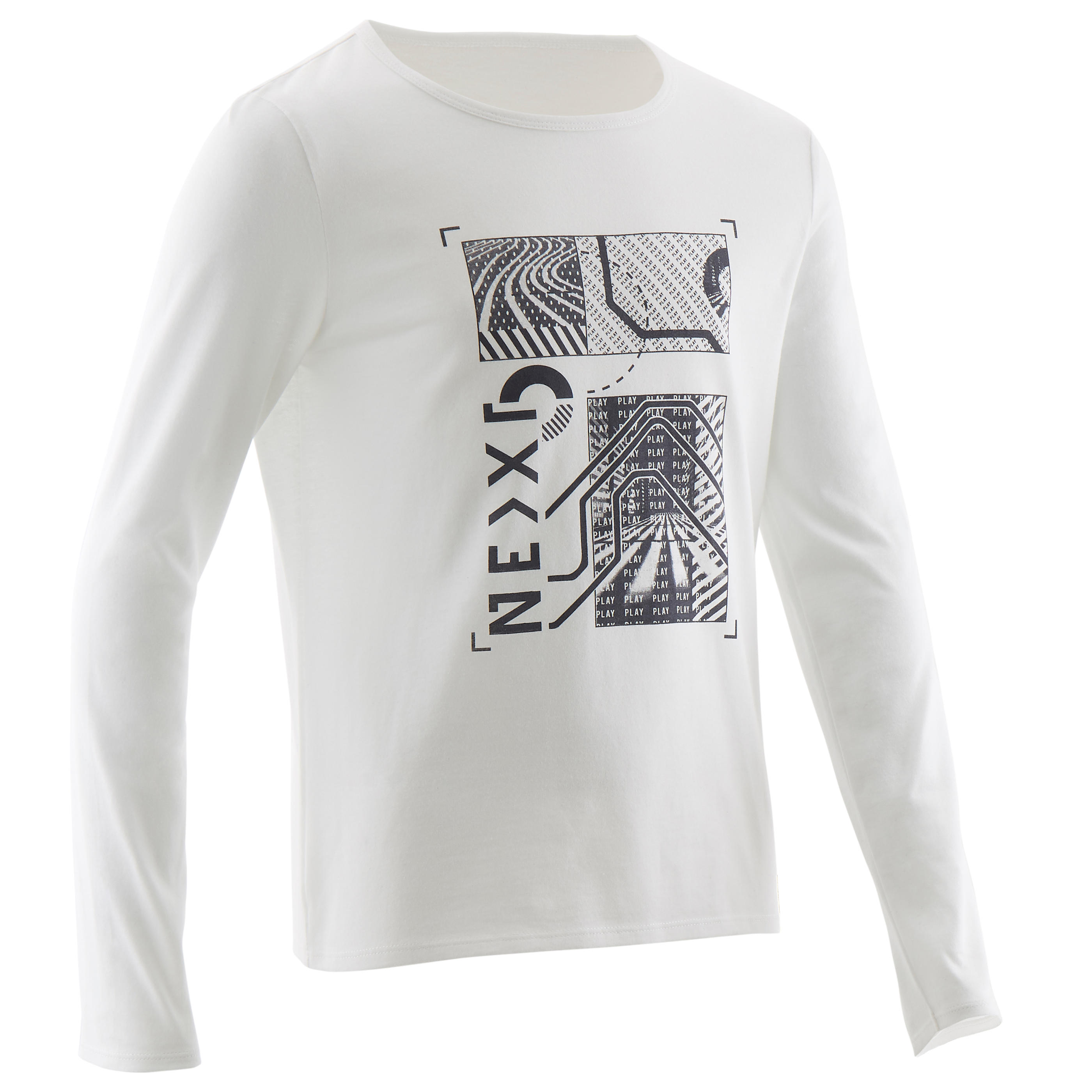 Reviews : T-shirt met lange mouwen 100 jongens GYM KINDEREN | Decathlon