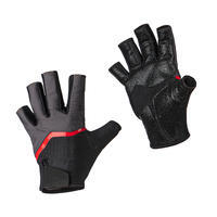 Gants mitaines de rugby taille adulte - R500 noir