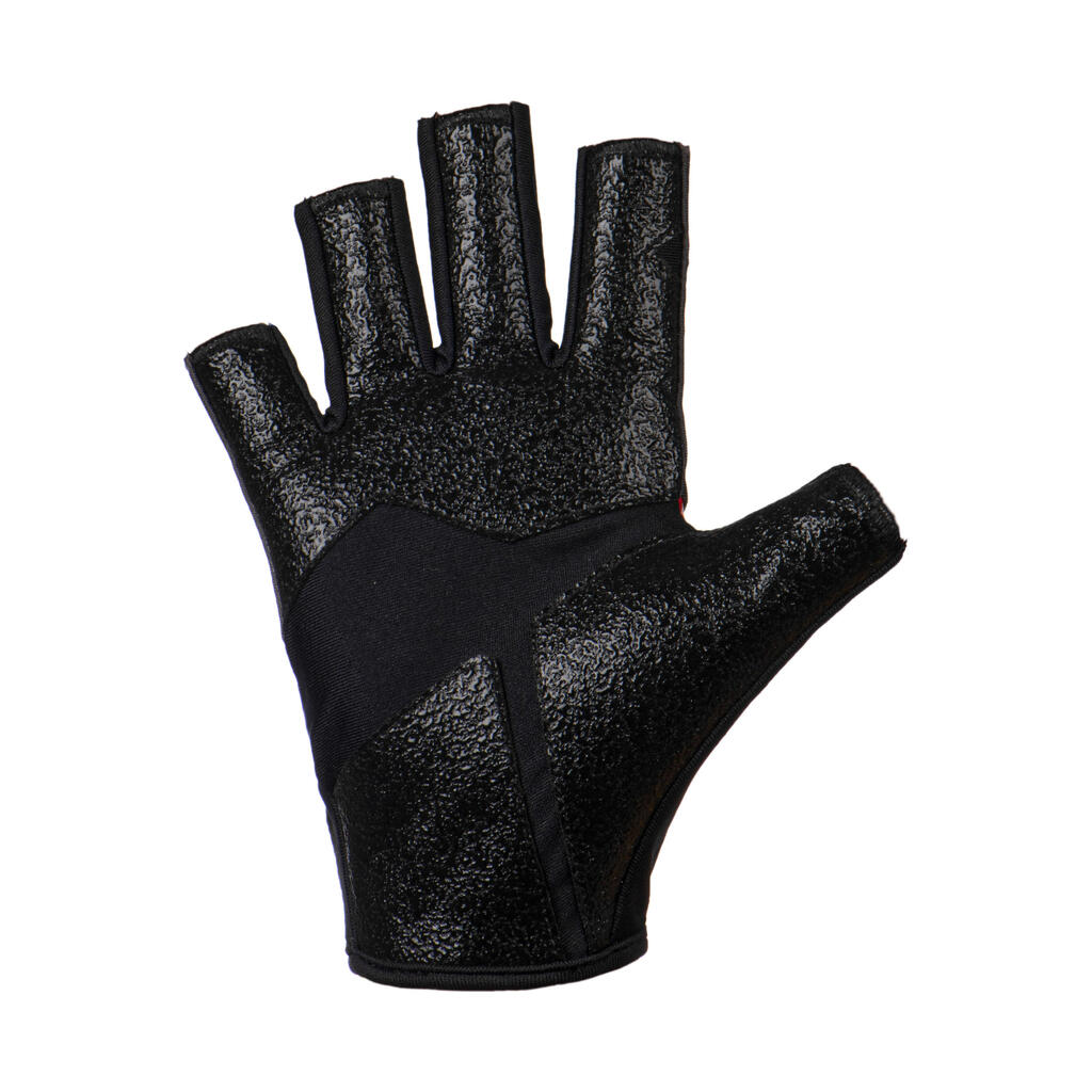 Adult Rugby Gloves/Mitts R500 - Black