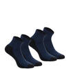 Country walking socks NH 100 Mid X2 pairs - Navy