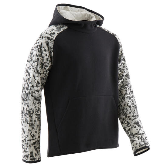 Bluza z kapturem do gimnastyki 100 dla dzieci