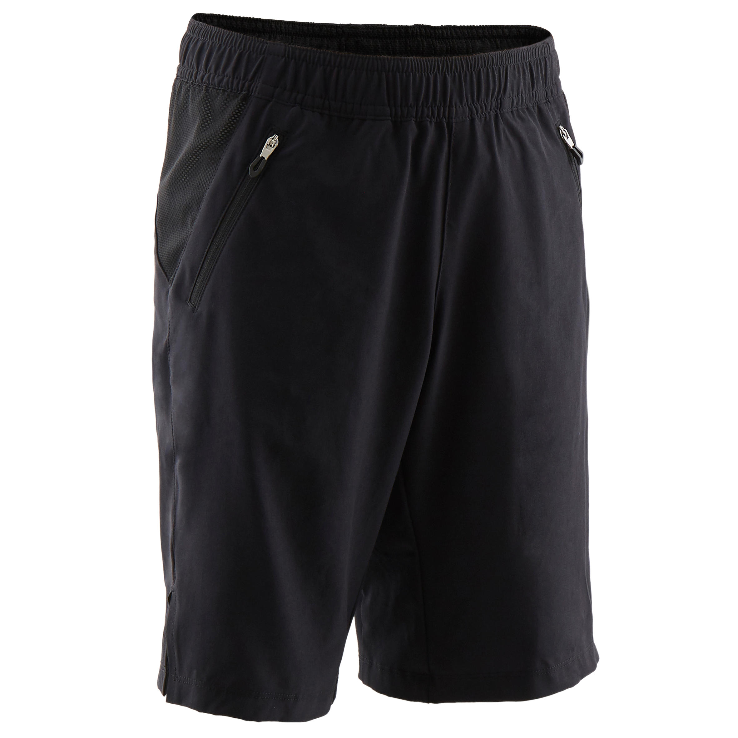 

Boys' Breathable Gym Shorts W500 - Black -  By DOMYOS | Decathlon