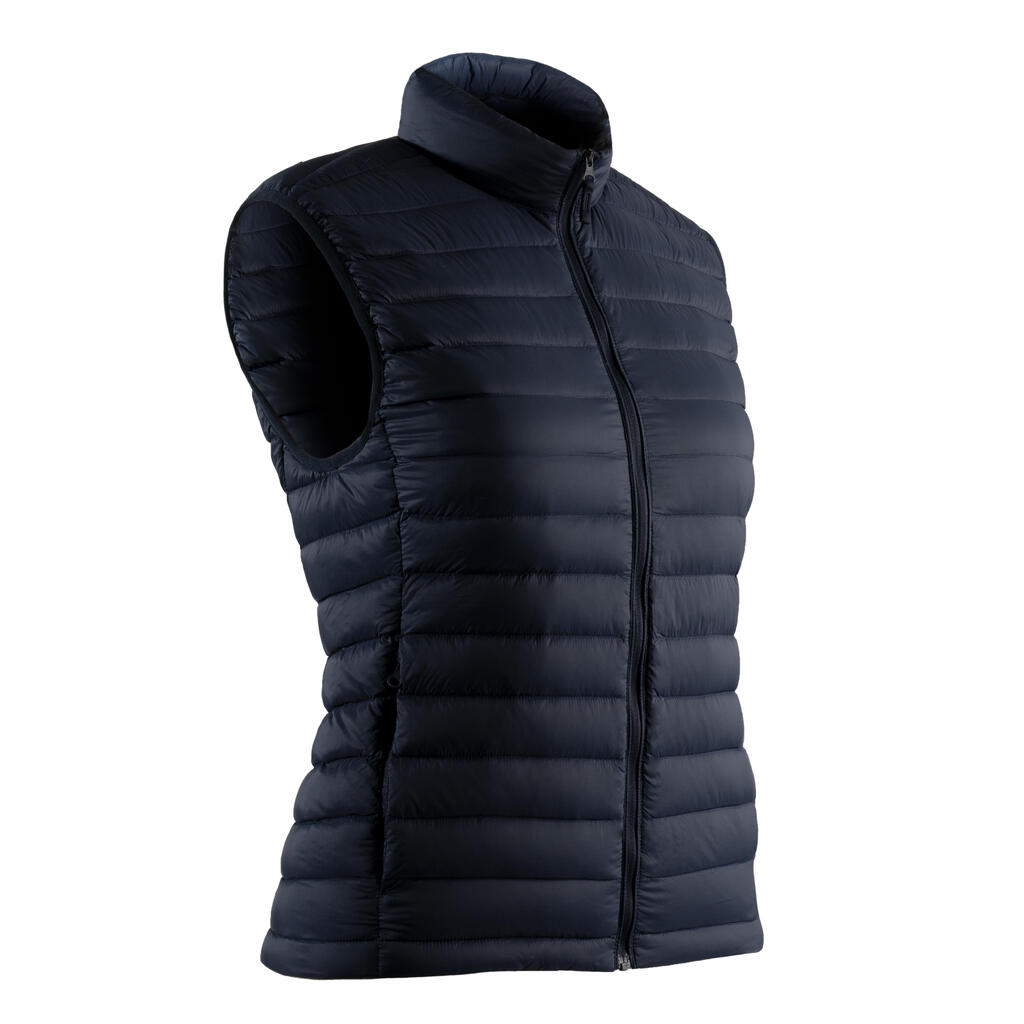 Golf Women's Sleeveless Down Jacket - MW500 Navy Blue