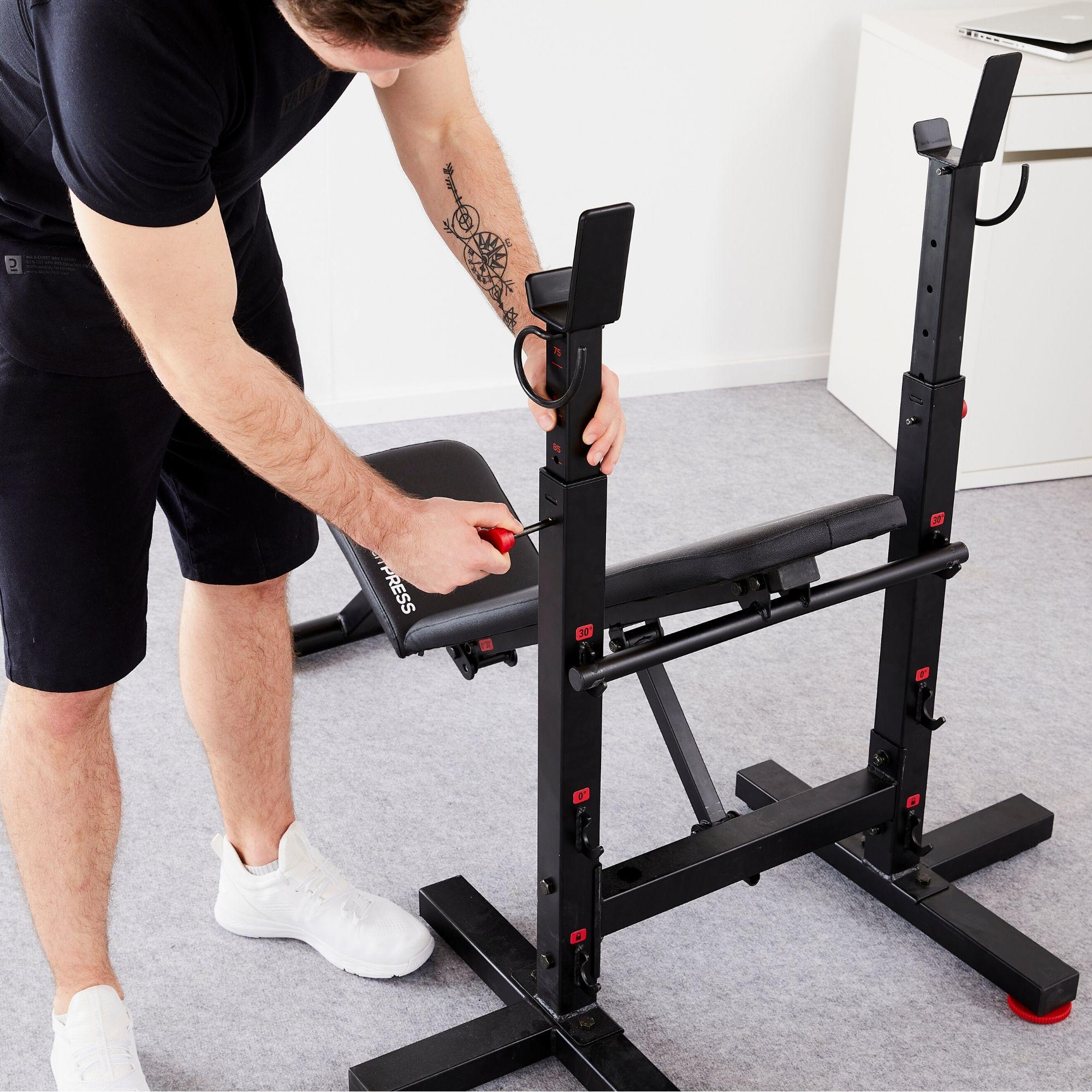 Banc de musculation pliable et inclinable - CORENGTH