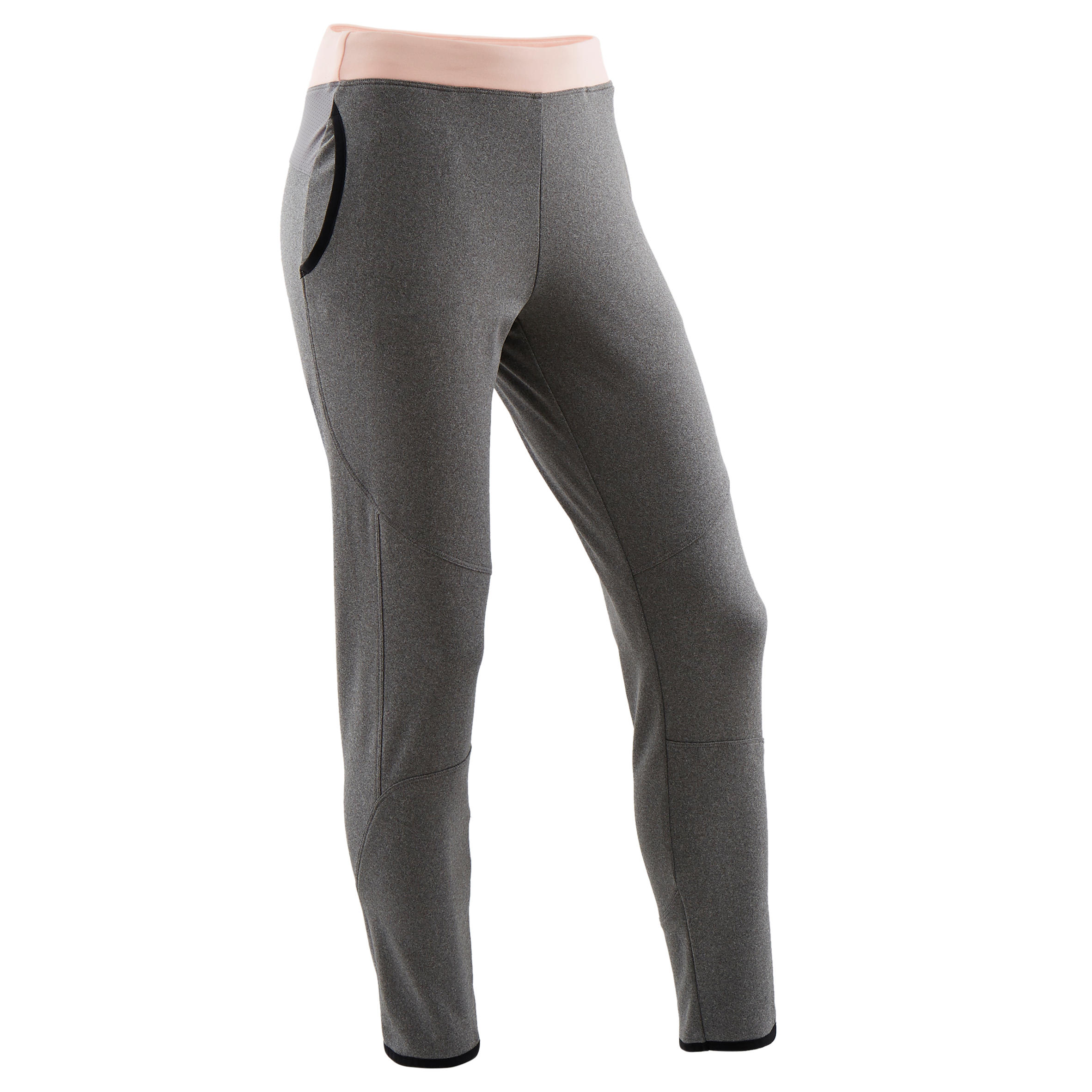 Pantaloni pesanti bambina gym S500 blu-azzurro DOMYOS | DECATHLON