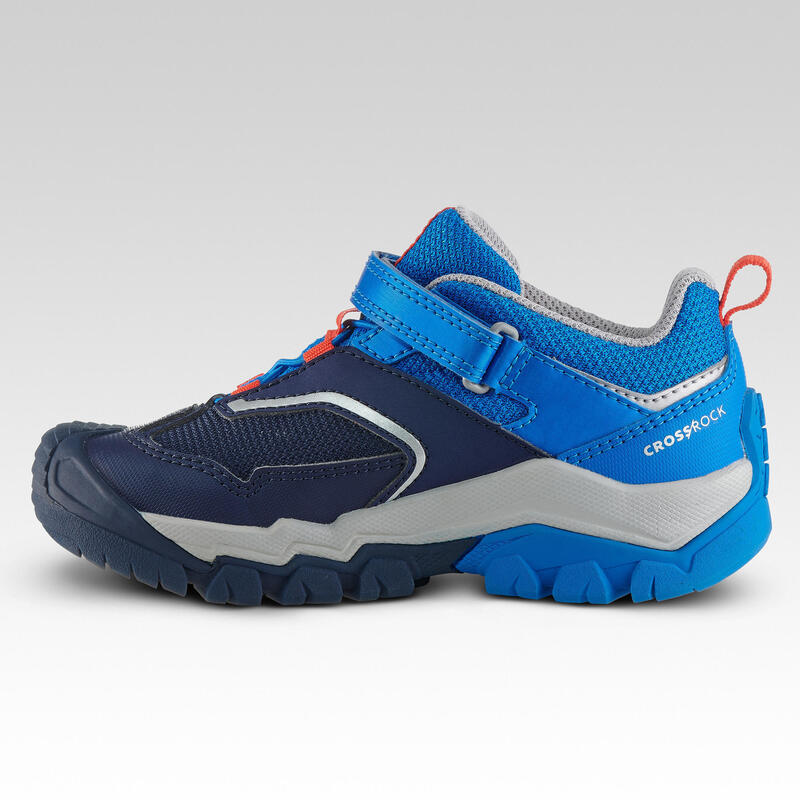 Dětské turistické nízké boty Crossrock modré