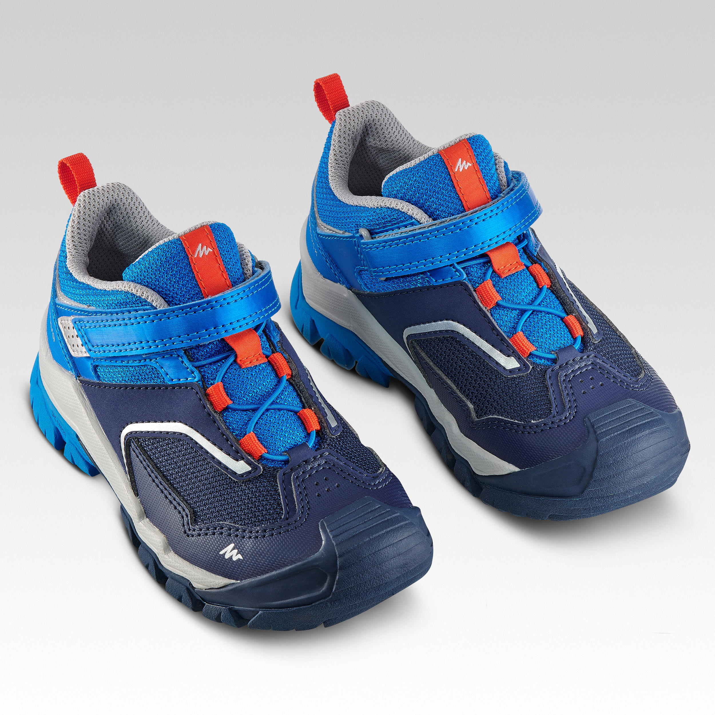 Chaussures basses de randonn e montagne enfant Crossrock Bleues 24