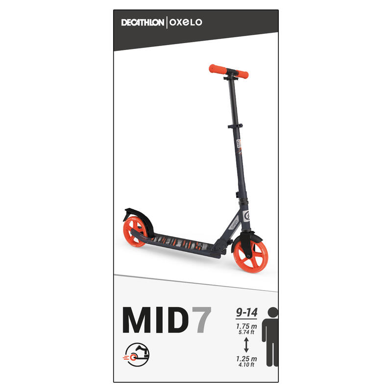 Scooter - Lacivert/Turuncu - MID 7