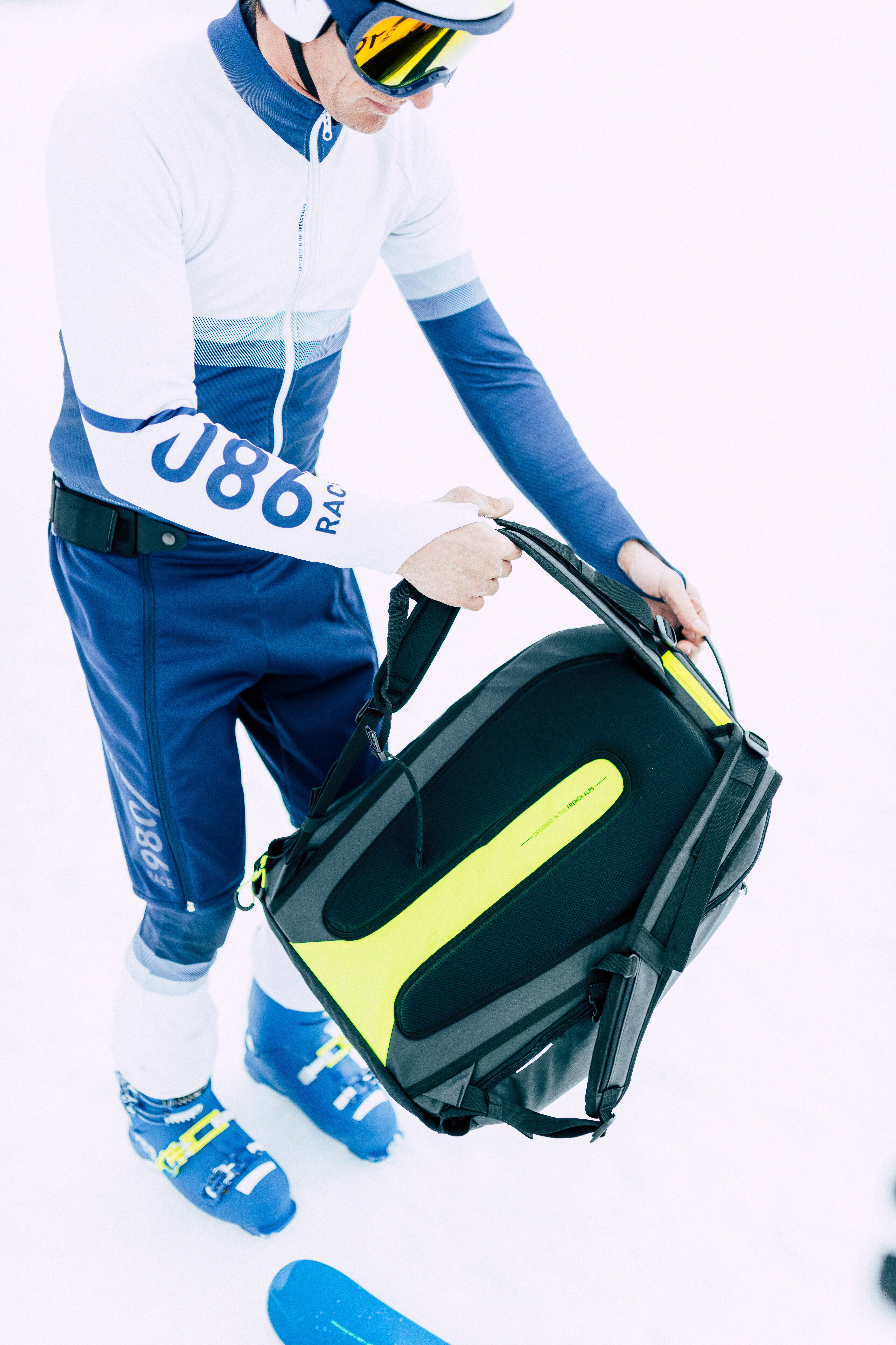 60 L Ski Backpack - 980 Black - WEDZE