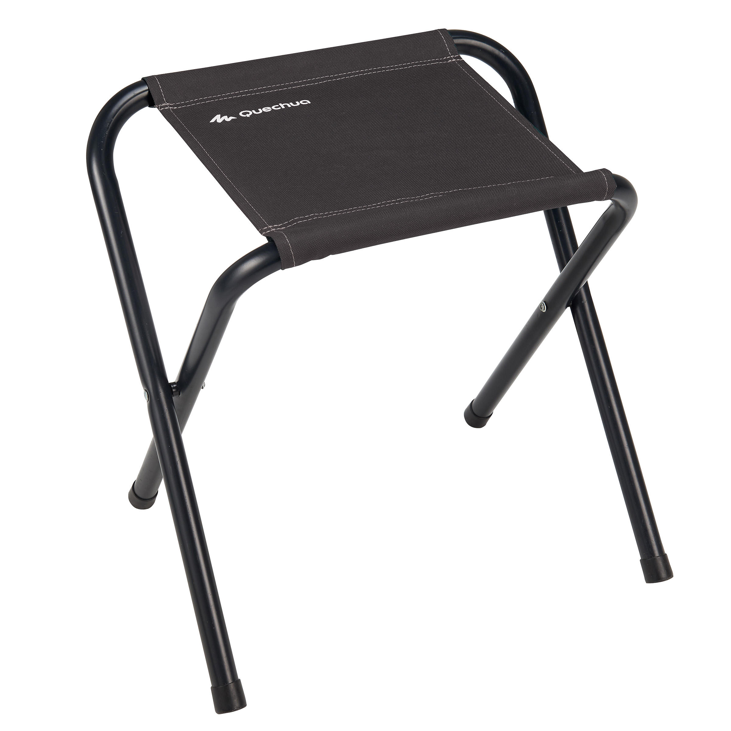 Camping Stool Foldable Grey   P1865804 