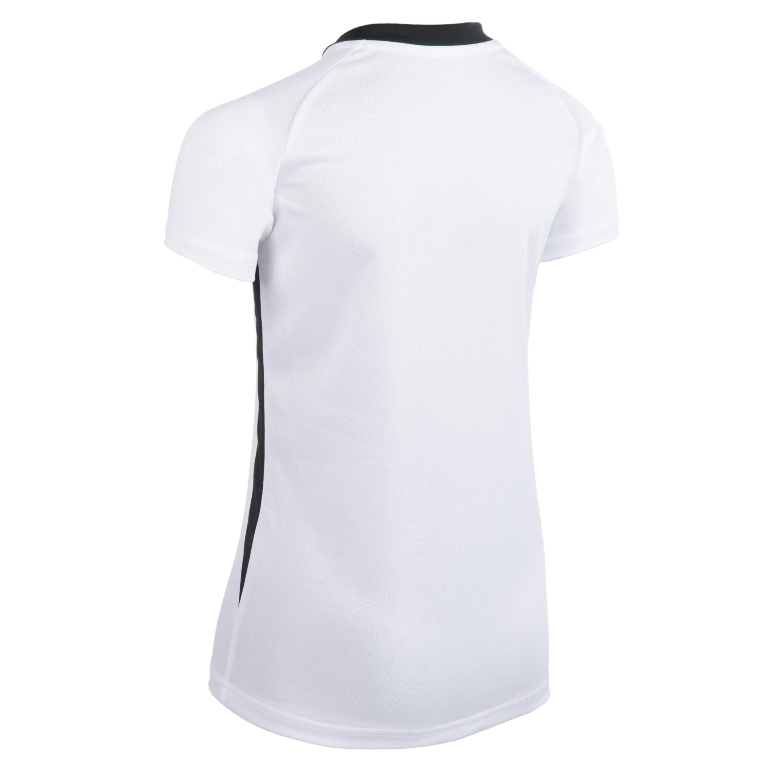V100 Girls' Volleyball Jersey - White 2/2