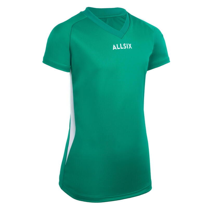 Dívčí volejbalový dres V100 bílý