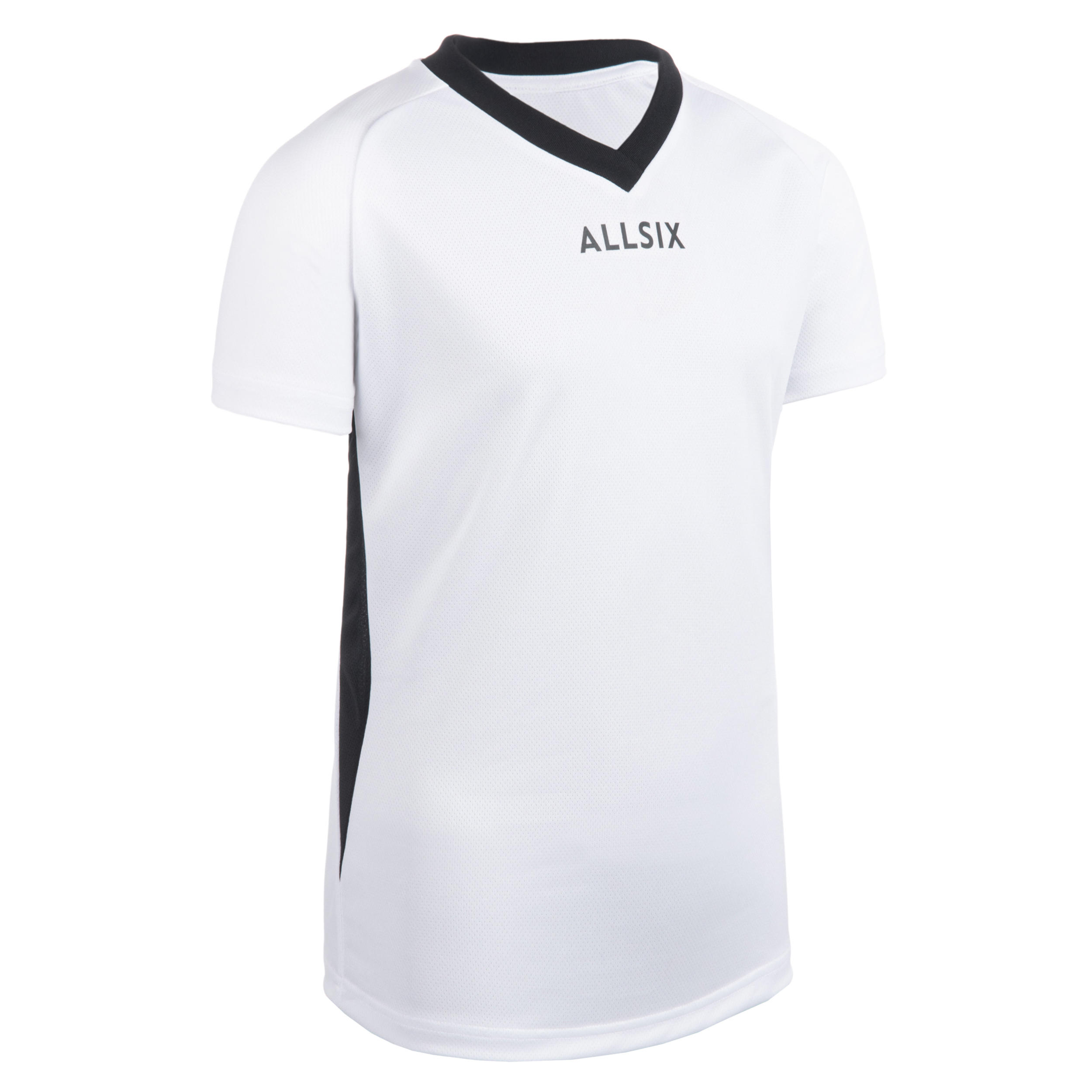 ALLSIX V100 Boys' Volleyball Jersey - White