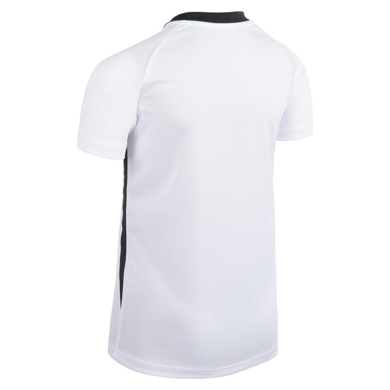 Chlapecký volejbalový dres V100 bílý