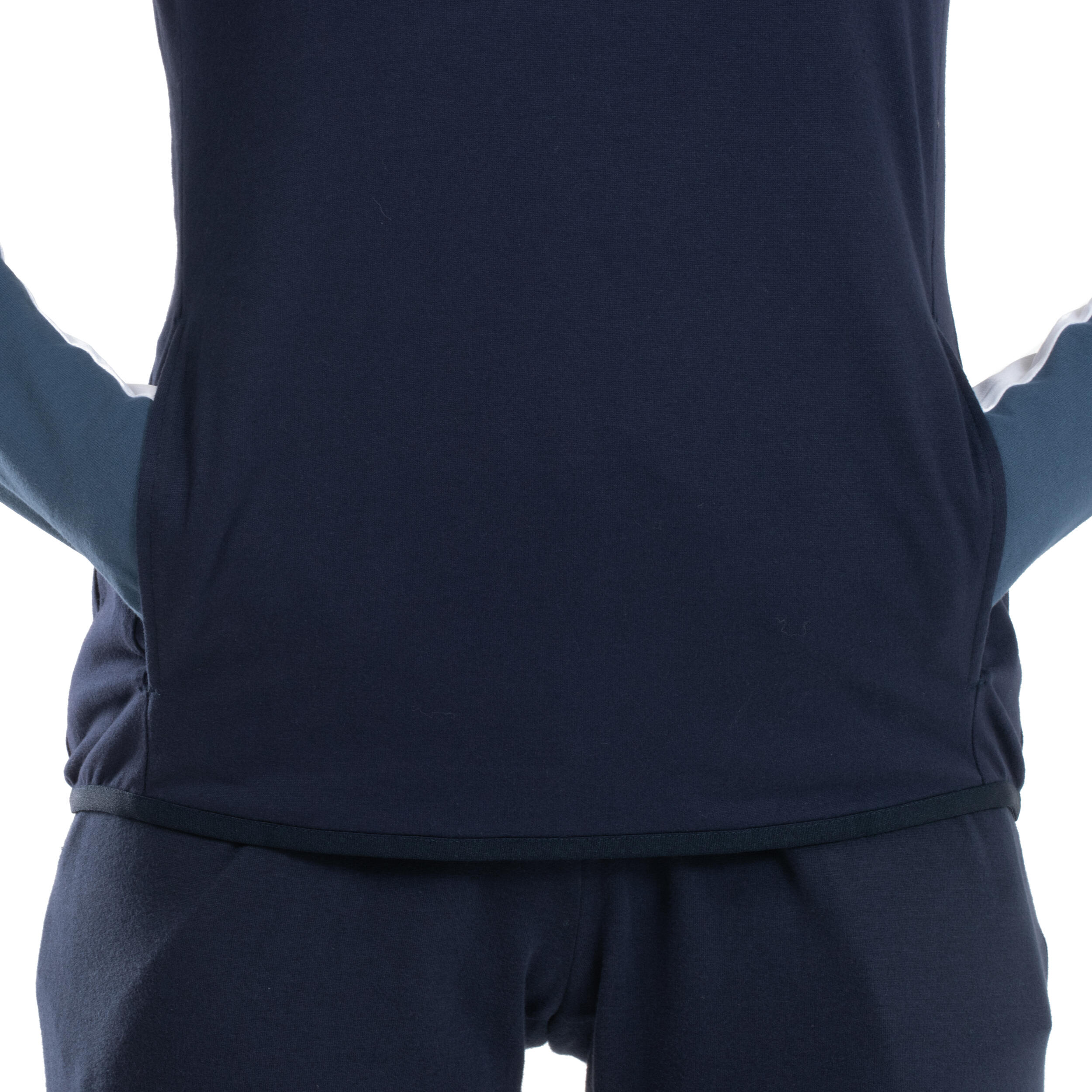 JAQUETA DE VOLEIBOL DONA BLAU FOSC I BLAU CLAR  6/7