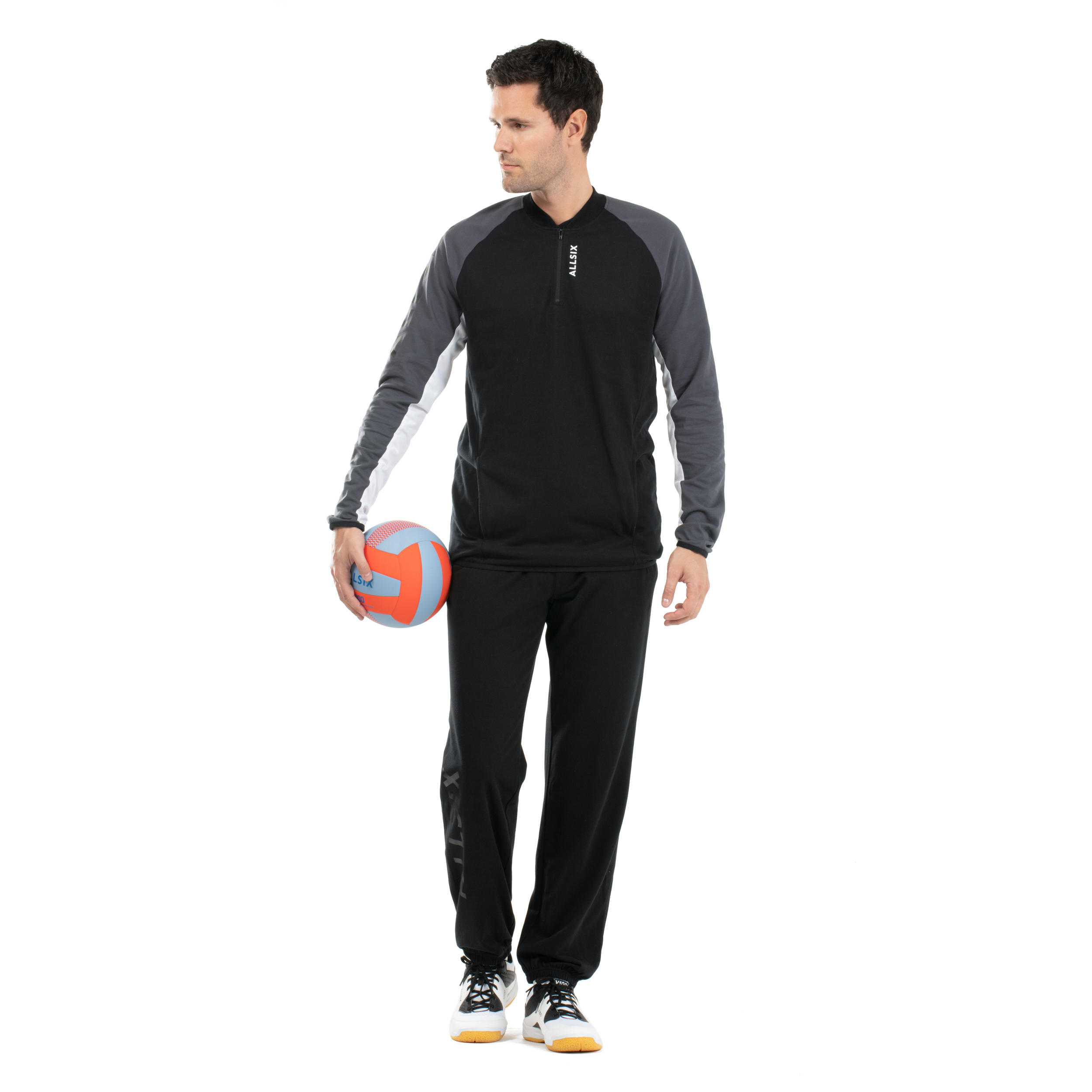 Men's Volleyball Jacket - Black/Grey 7/7