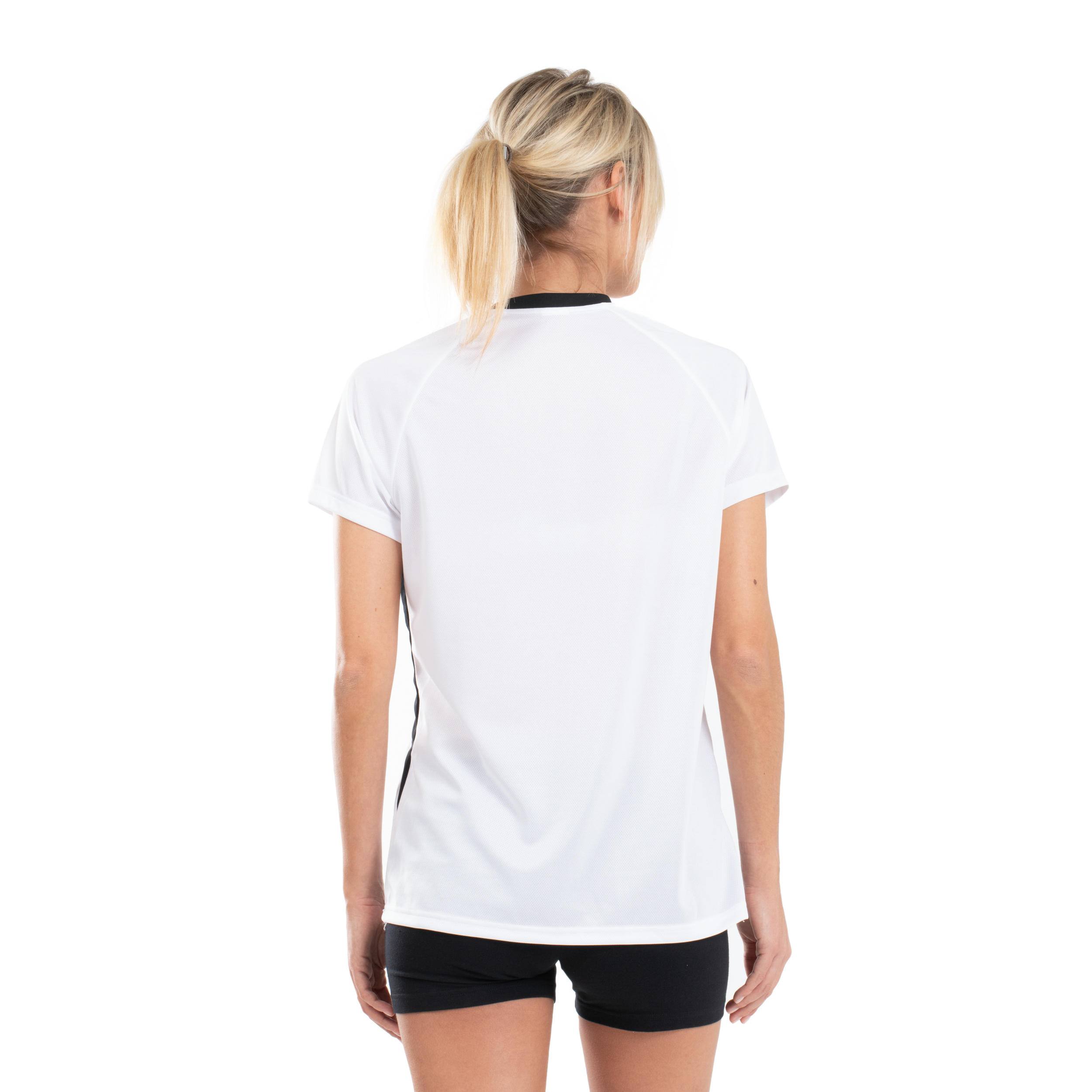 V100 Women's Volleyball Jersey - White 5/7