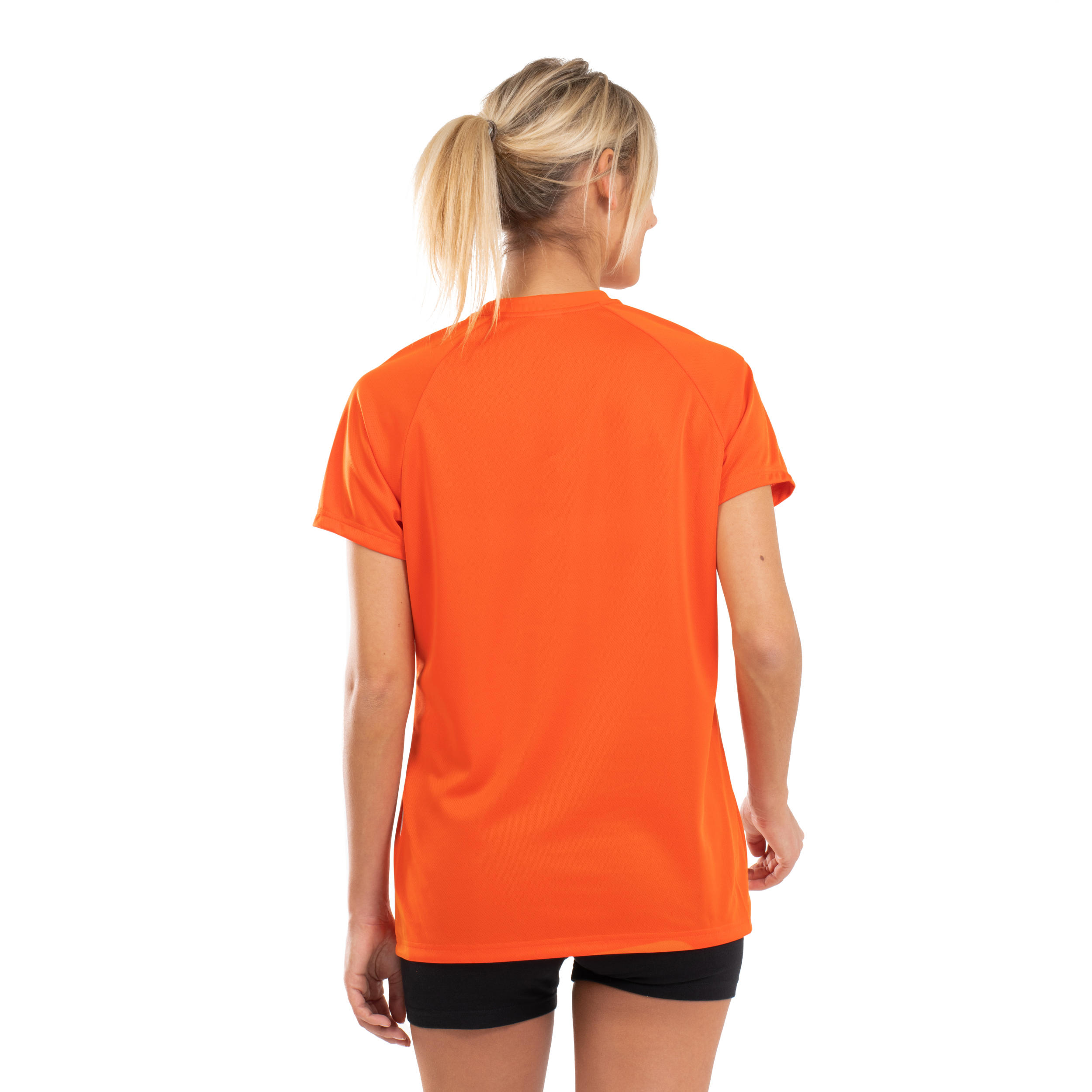 V100 Women's Volleyball Jersey - Orange 5/8