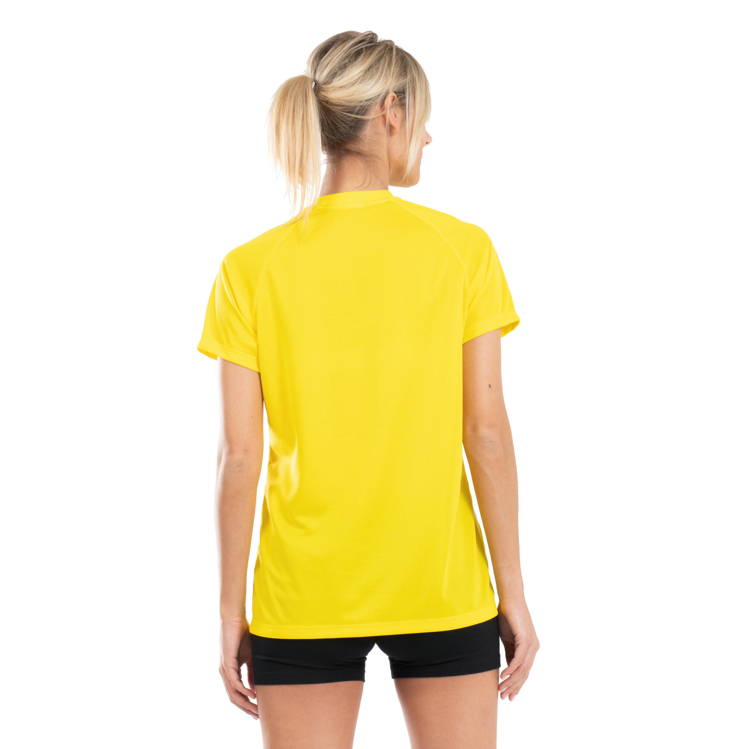 V100 Women's Volleyball Jersey - Yellow 5/8