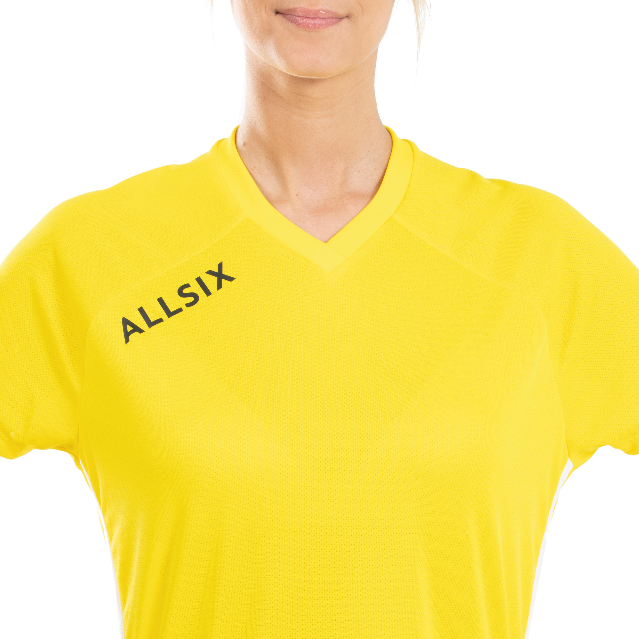 V100 Women's Volleyball Jersey - Yellow 7/8