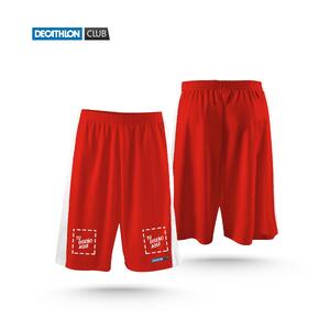 PANTALÓN CORTO DE BALONCESTO ADULTO PERSONALIZADO MODELO CUP