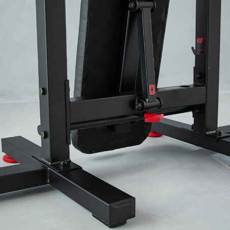 Tiltable Weights Bench with Collapsible Pegs - Bench Press Fold