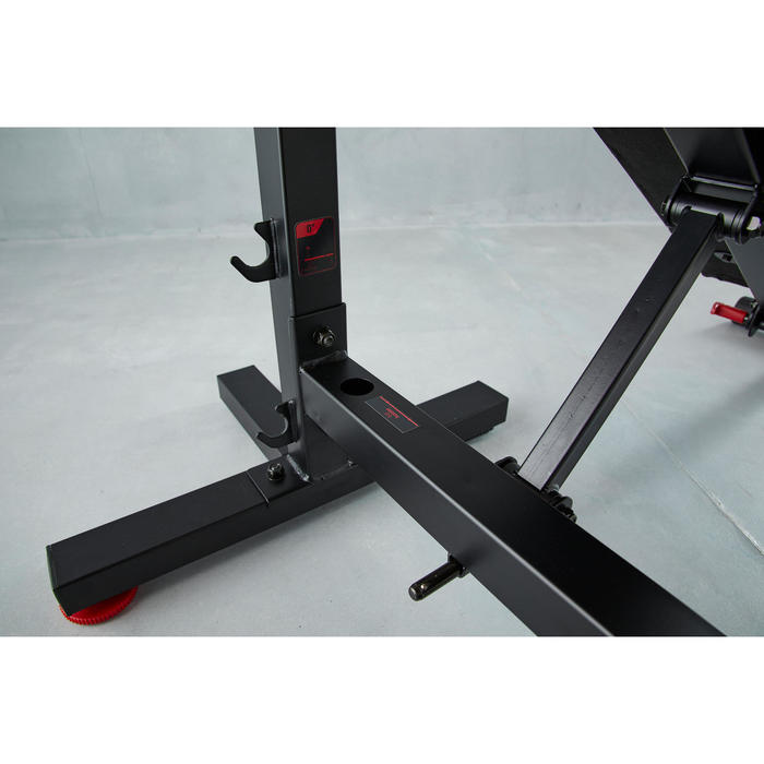Foldable Bench Press Incline Bench Decathlon