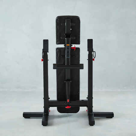 Tiltable Weights Bench with Collapsible Pegs - Bench Press Fold