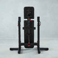 Tiltable Weights Bench with Collapsible Pegs - Bench Press Fold