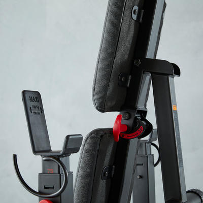 Banc développé couché incliné pliable