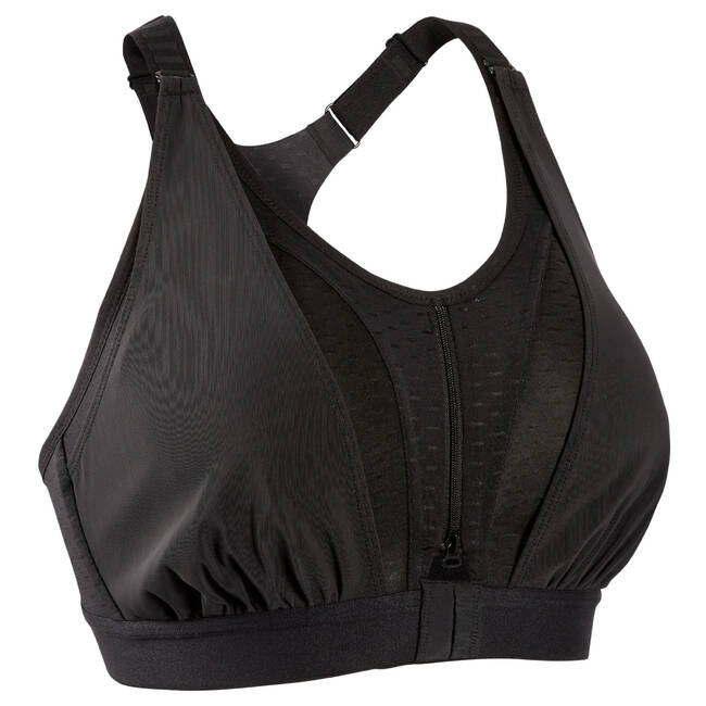 Domyos by Decathlon Women Black Plus Size Superior Support Padded Sports  Bra Price in India, Full Specifications & Offers