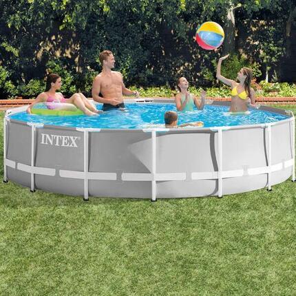 Piscina Desmontable con Depuradora Prisma Frame 427x107CM