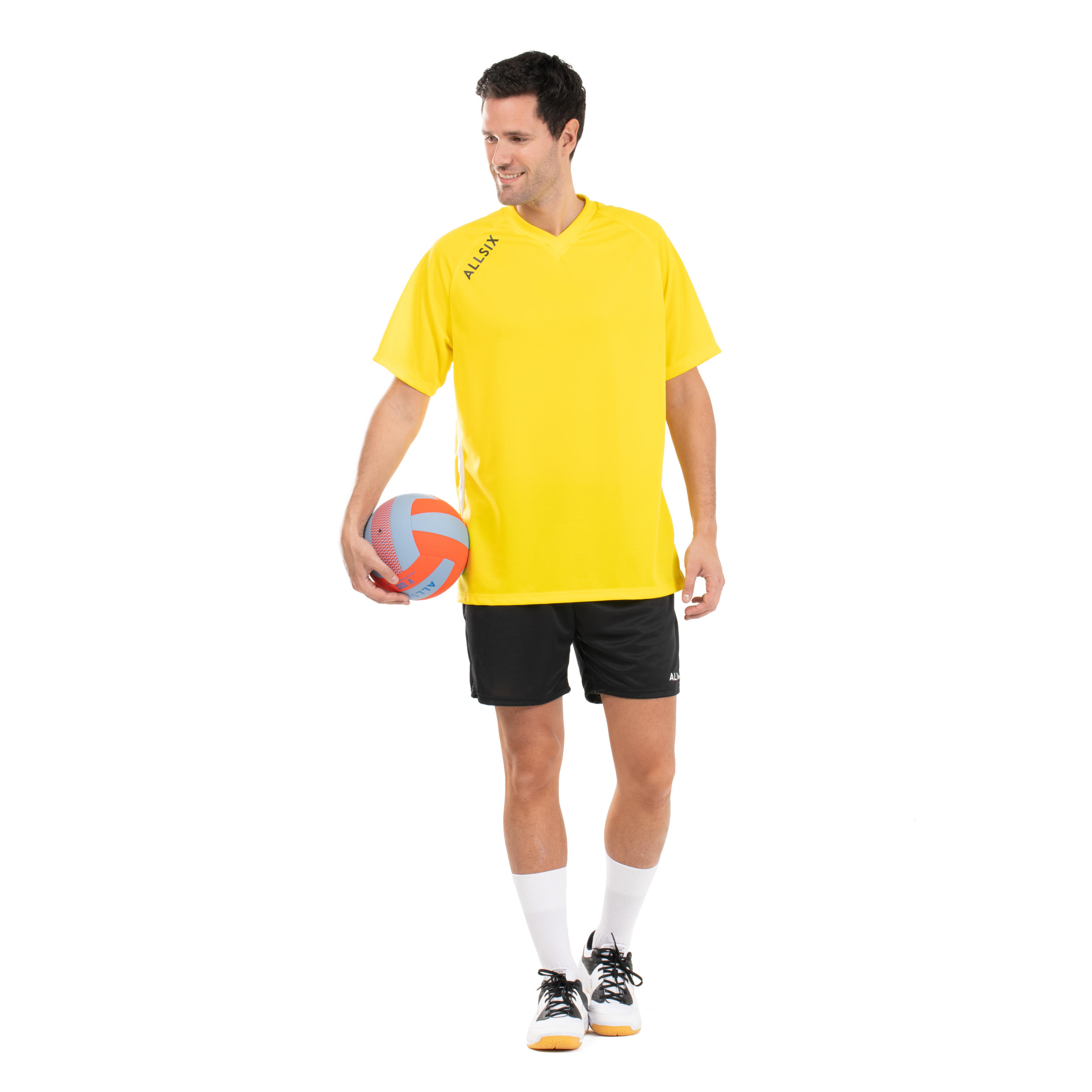 V100 Volleyball Jersey - Yellow 8/8