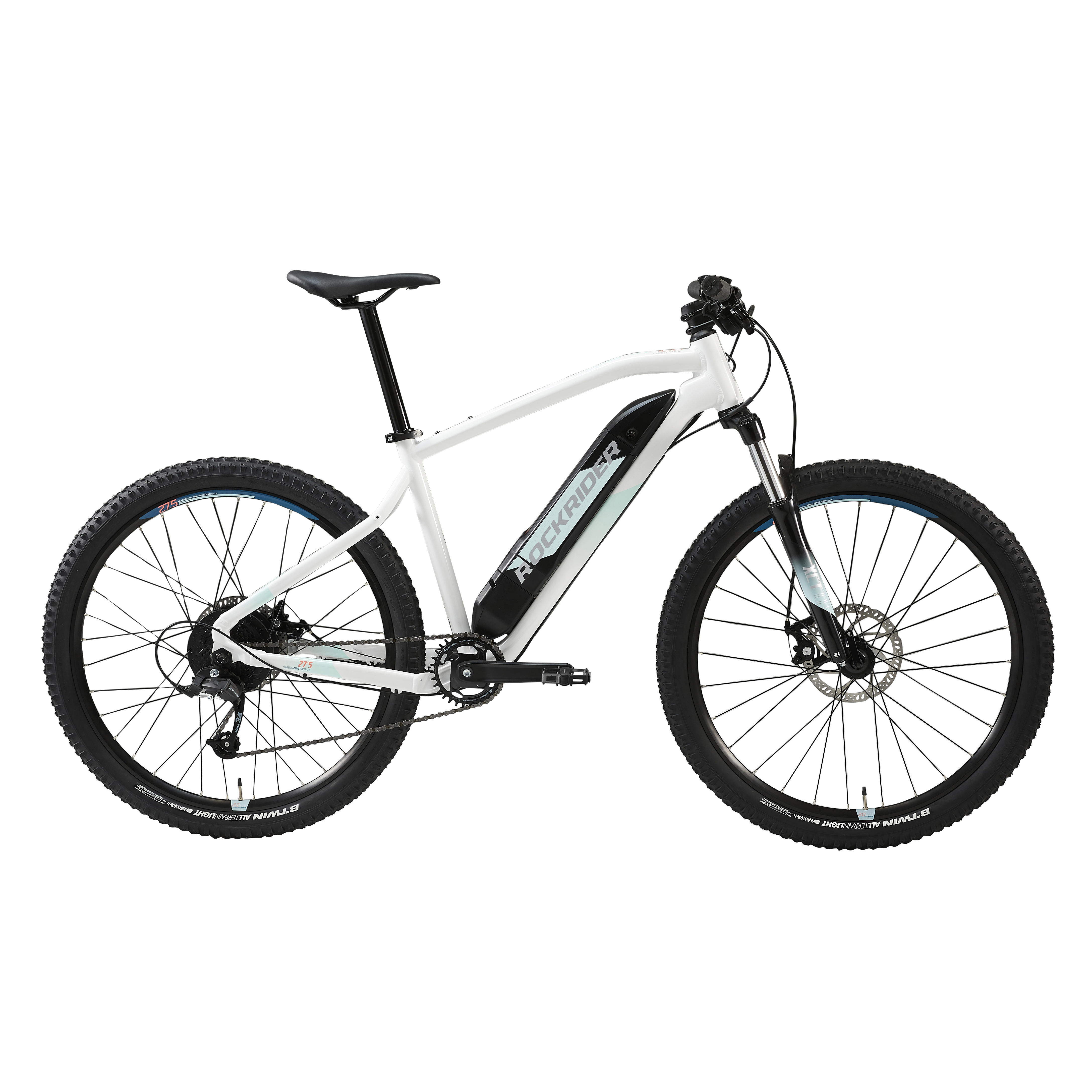 Bicicletă electrică MTB E-ST 100 27,5” Alb Damă (MTB)