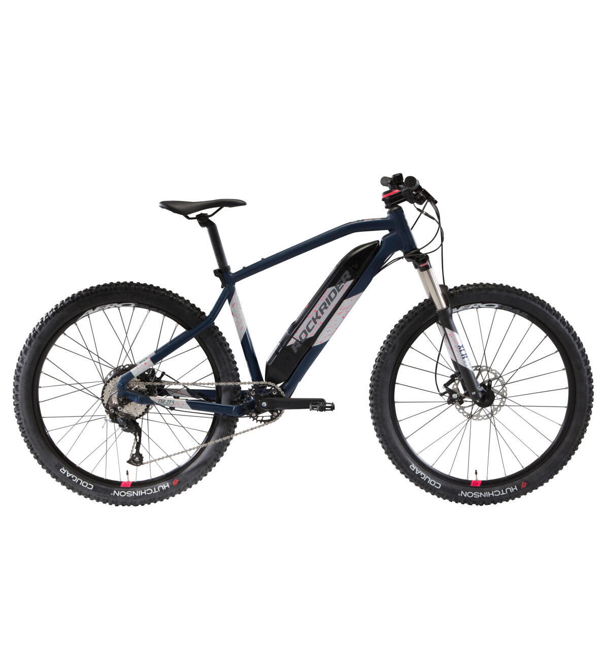 BTT elétrica ROCKRIDER e ST 500 MULHER