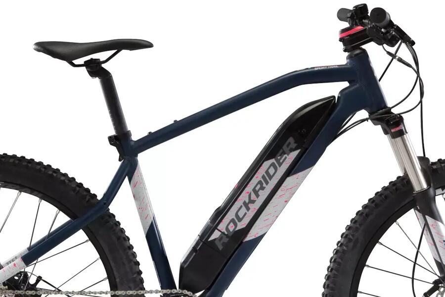 NŐI ELEKTROMOS MTB KERÉKPÁR ROCKRIDER E-ST 500 útmutató, javítás