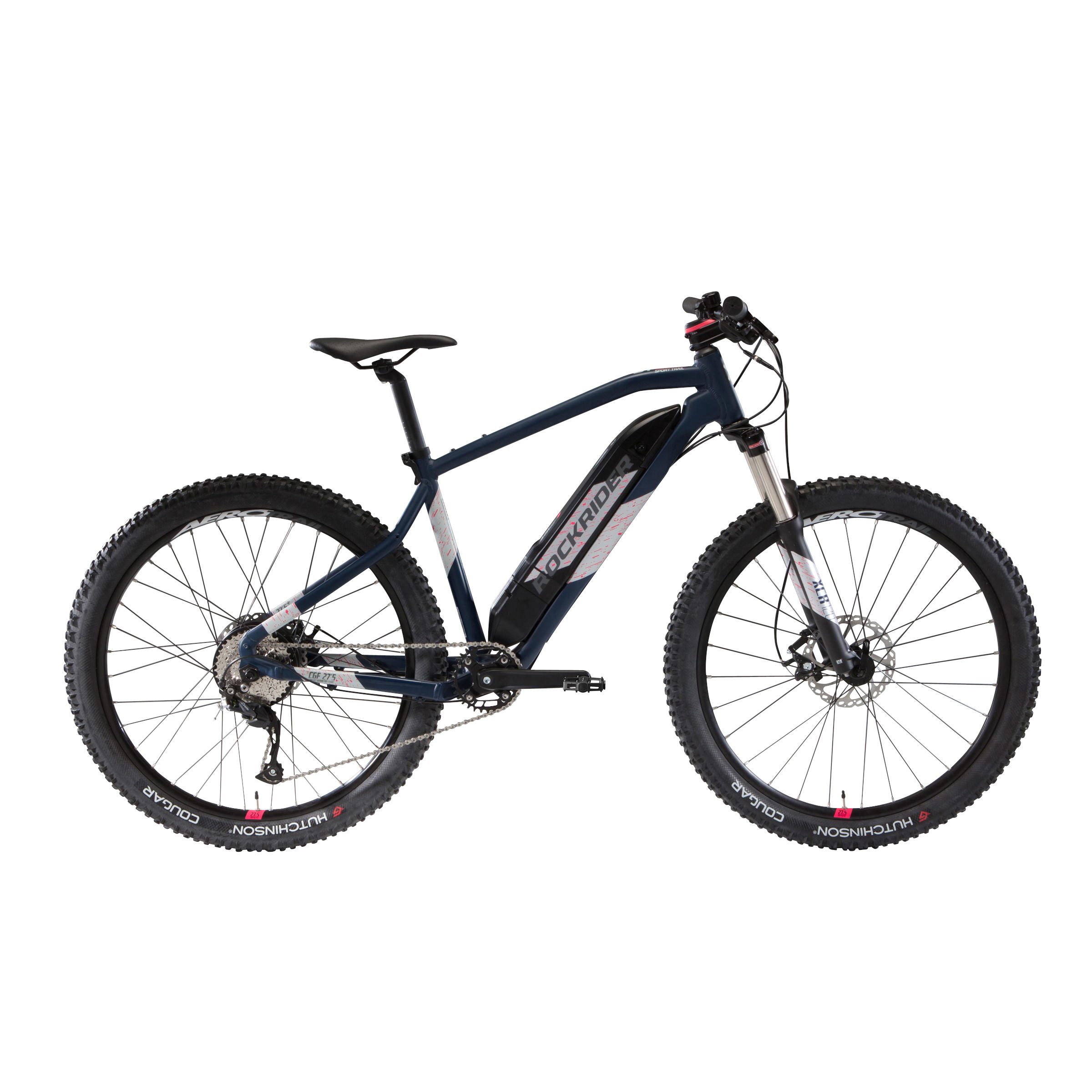 Mtb elettrica a pedalata assistita donna E-ST 500 azzurra 27,5\