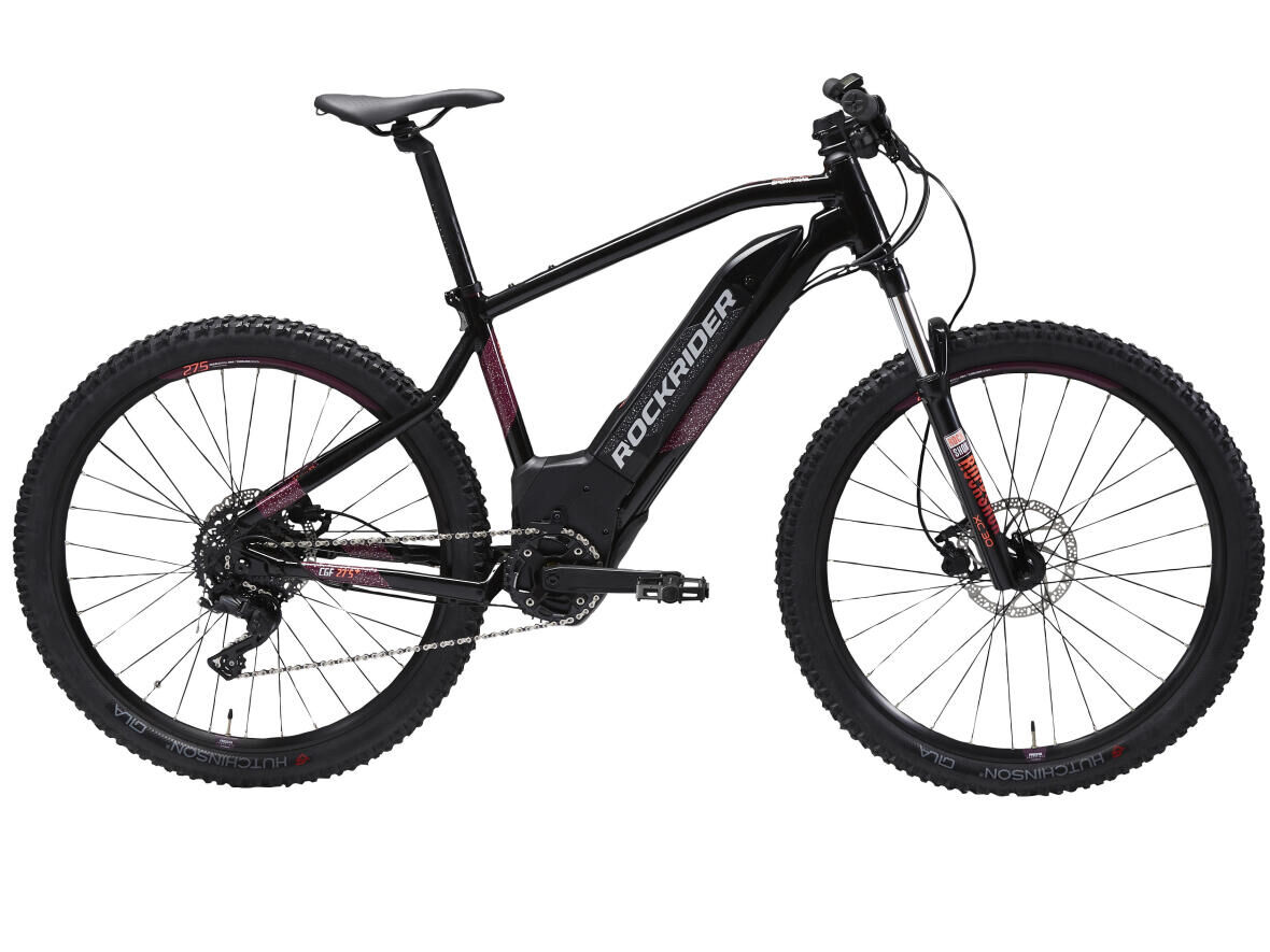 BTT eléctrica e-ST 520 ROCKRIDER mujer
