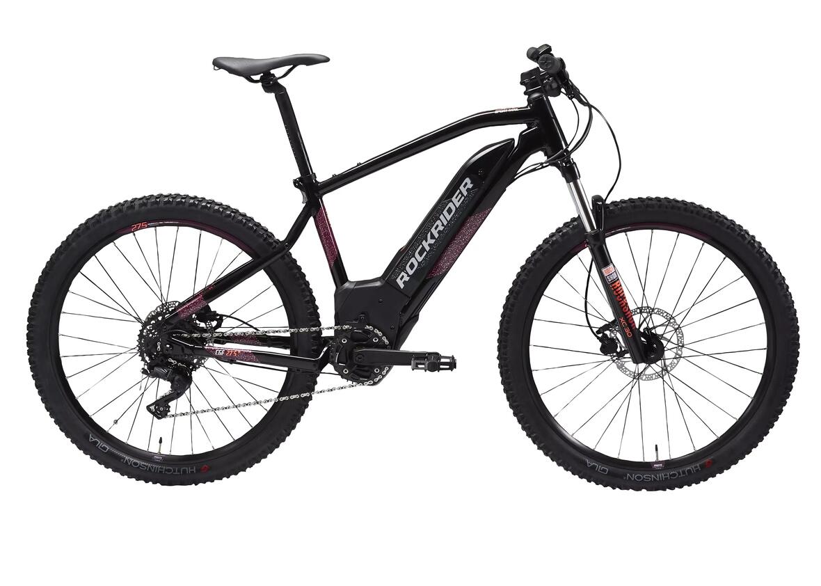 BTT eléctrica e-ST 520 ROCKRIDER mujer