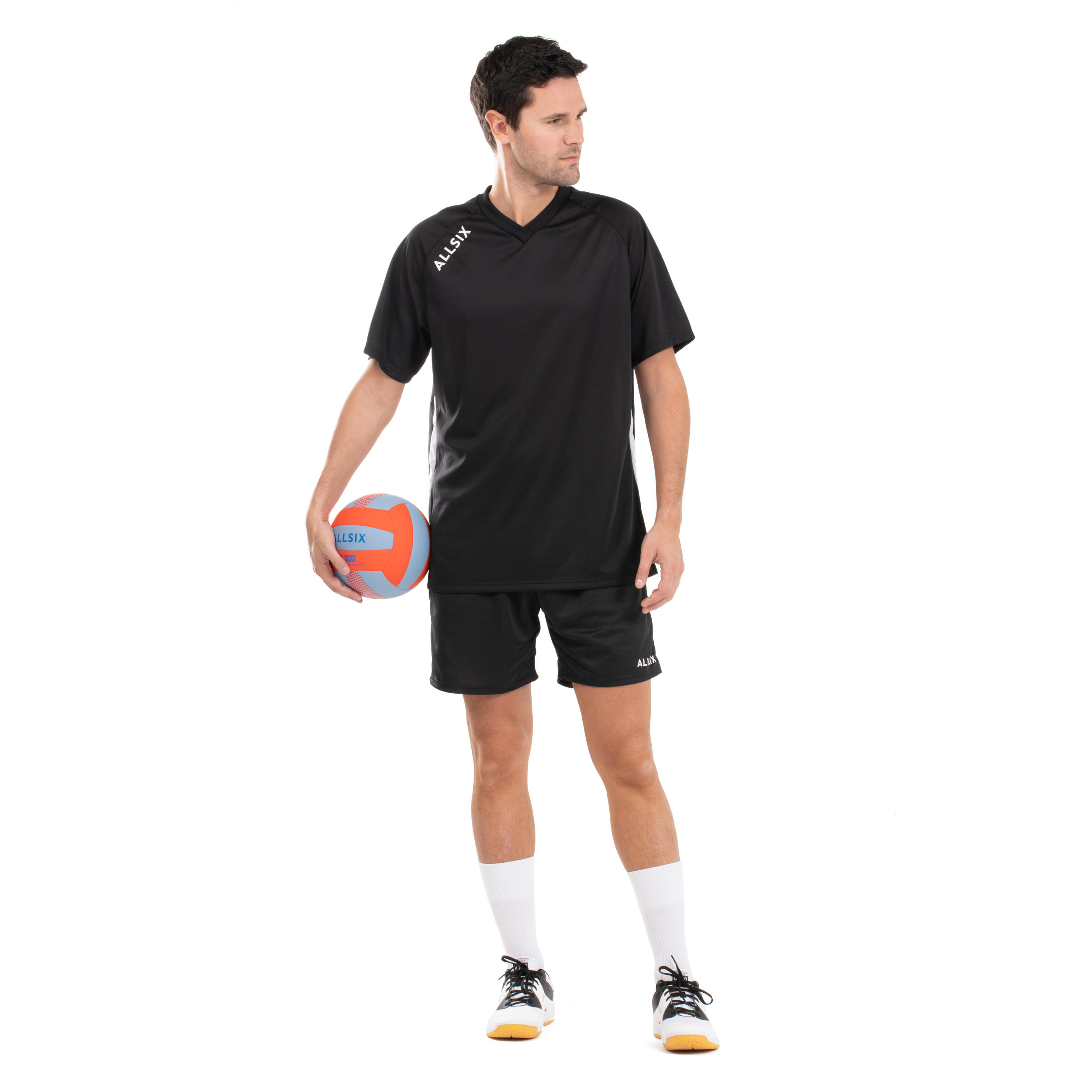 V100 Volleyball Jersey - Black 7/7