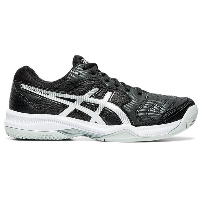 Asics Chaussure De Tennis Femme Asics Gel Dedicate Noire Terre Battue Decathlon