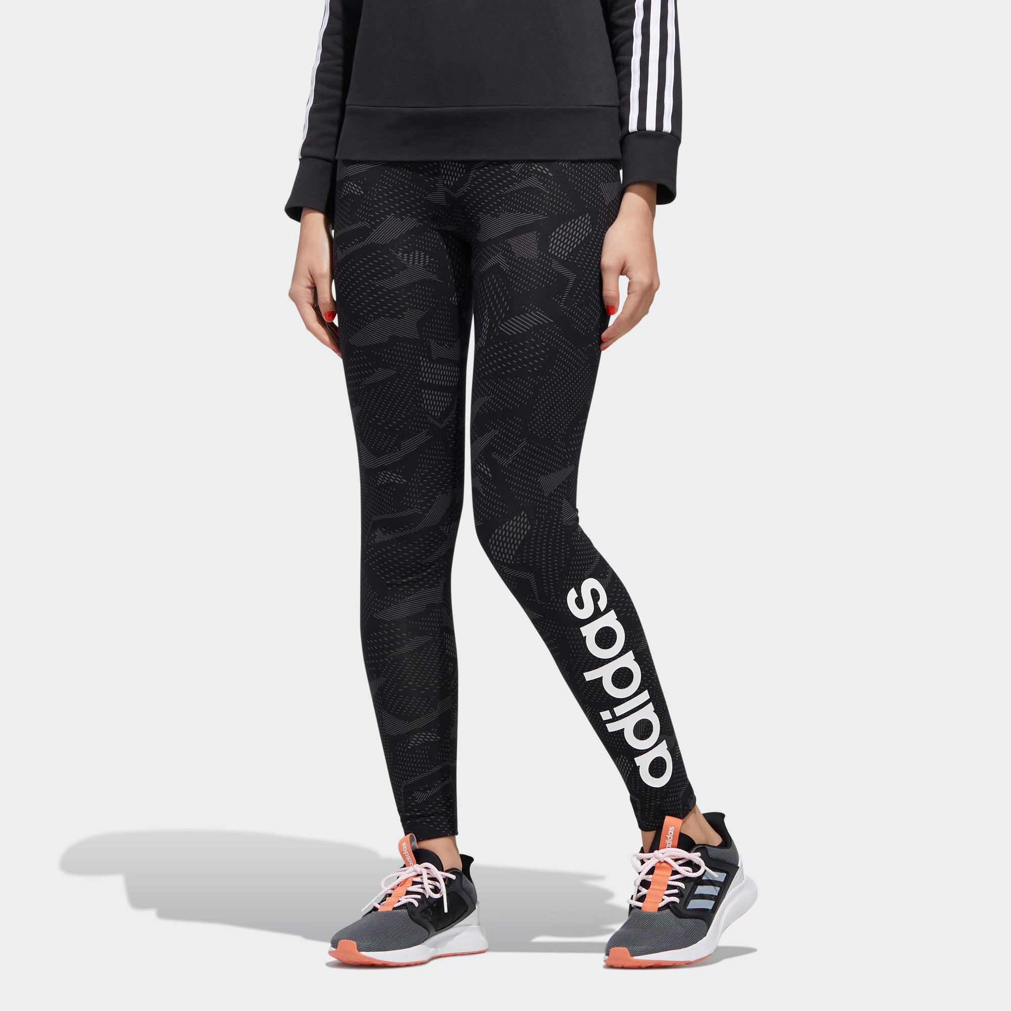 black adidas gym leggings