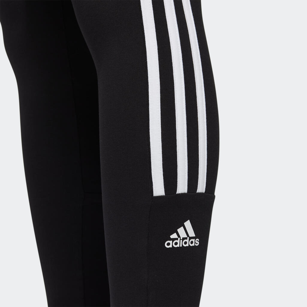 7/8 Leggings Three Stripes - Black/White