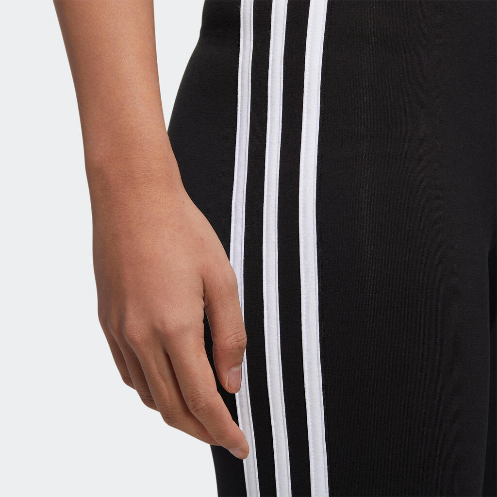 7/8 Leggings Three Stripes - Black/White