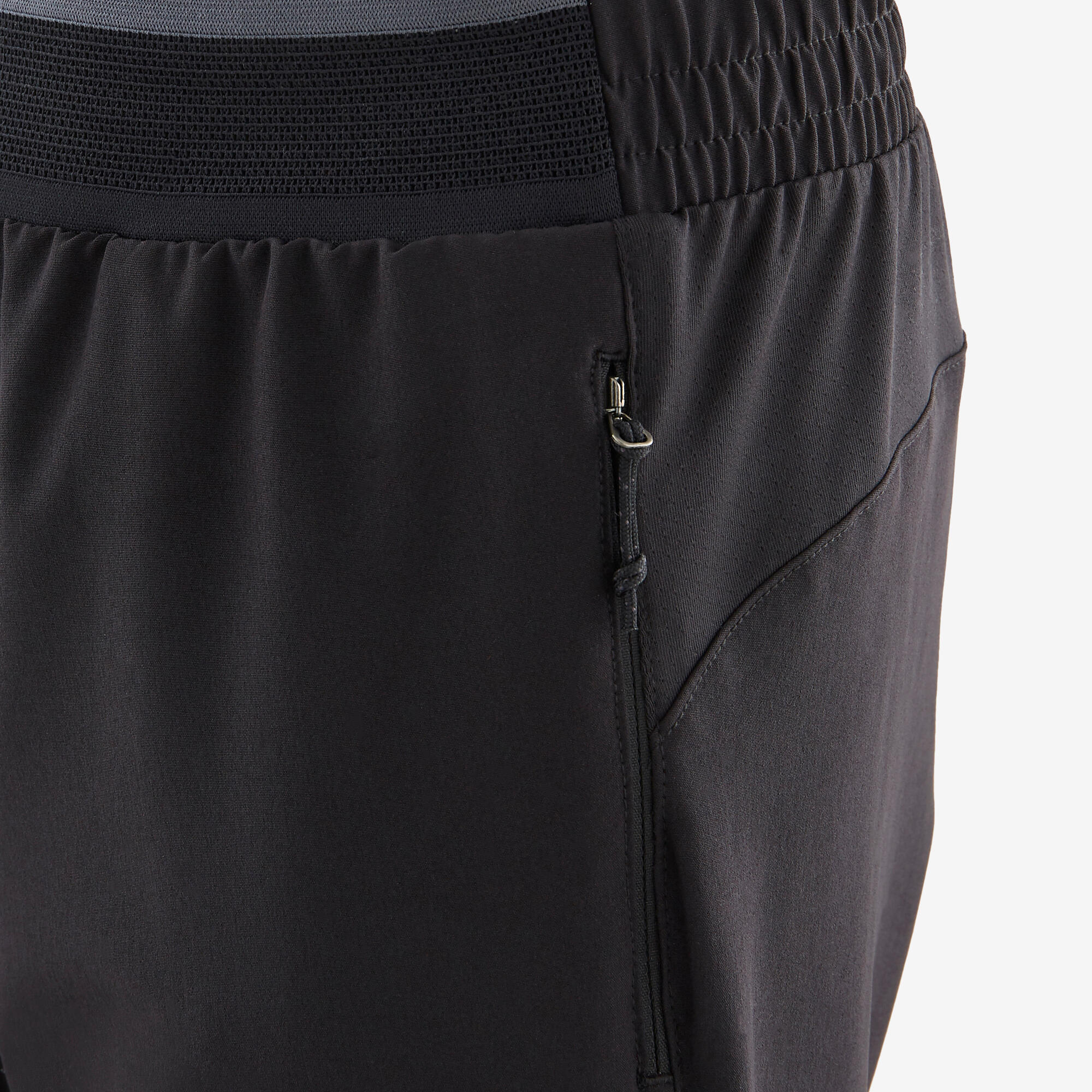 Boys Trousers Domyos Pantalon Light W500B Black