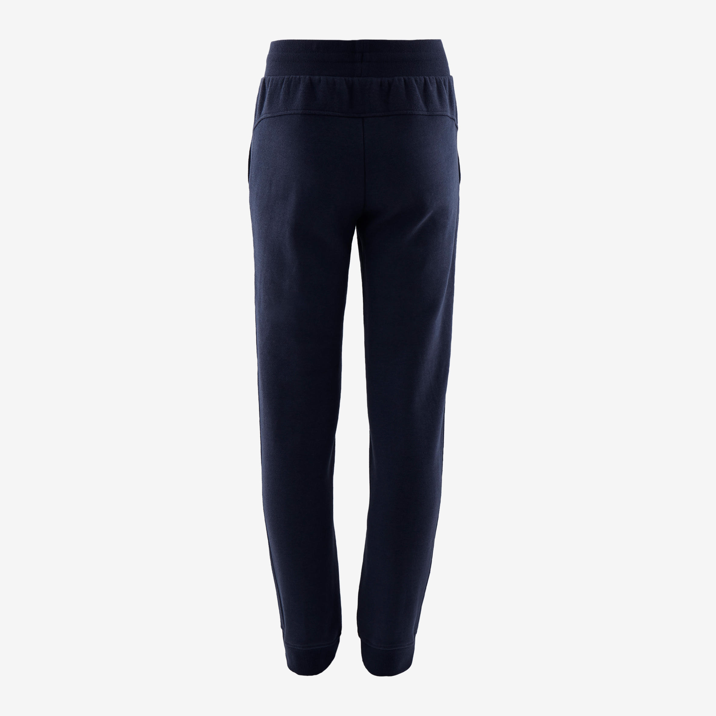 boys plain black joggers