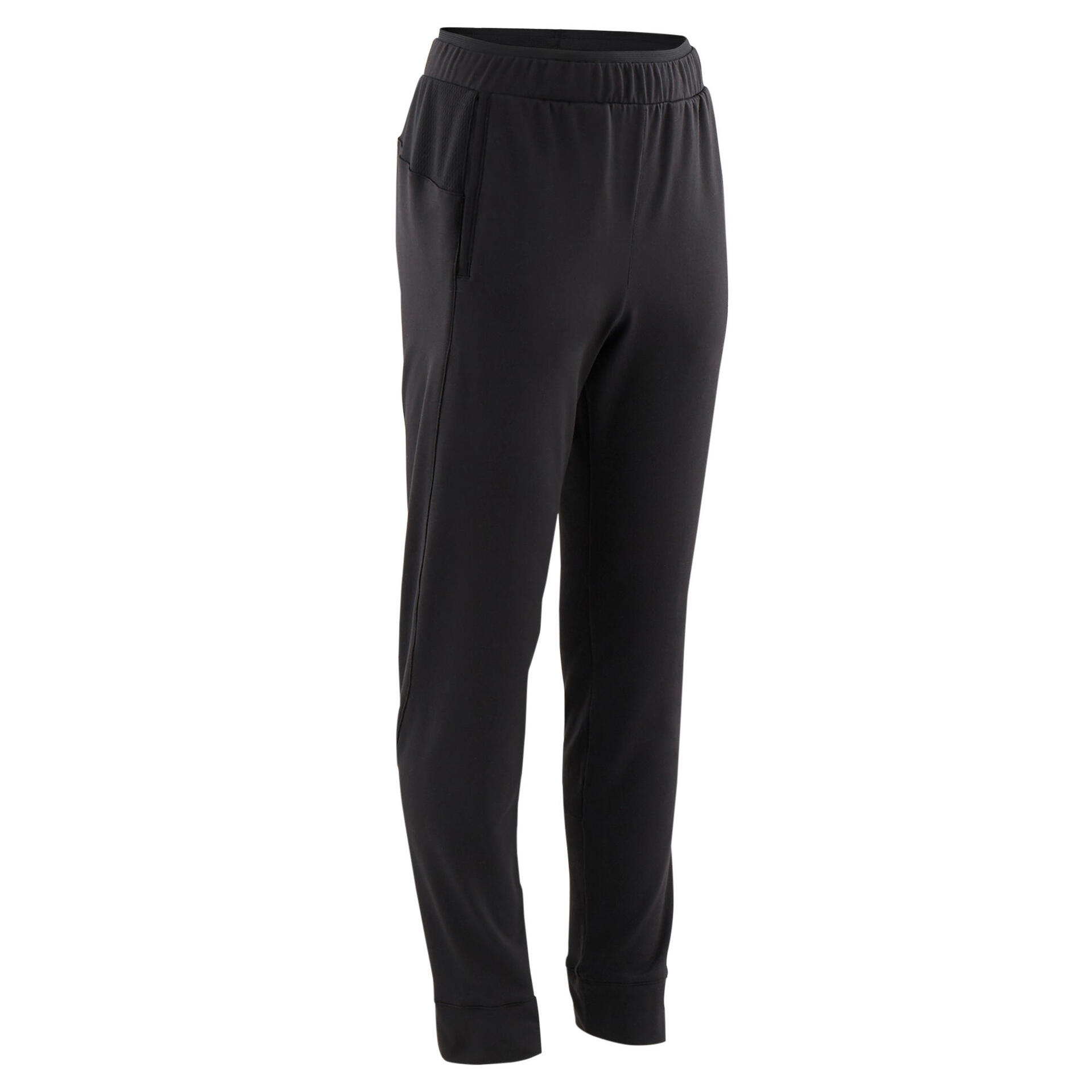 Pantalon de jogging enfant chaud synthétique respirant - S500 noir