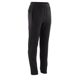 Pantalon de jogging chaud respirant slim noir ENFANT